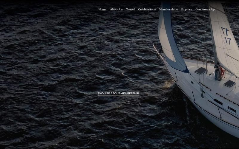 Concinnus — WordPress luxury lifestyle website built by freelance developer Vinith Kumar in Dubai, UAE